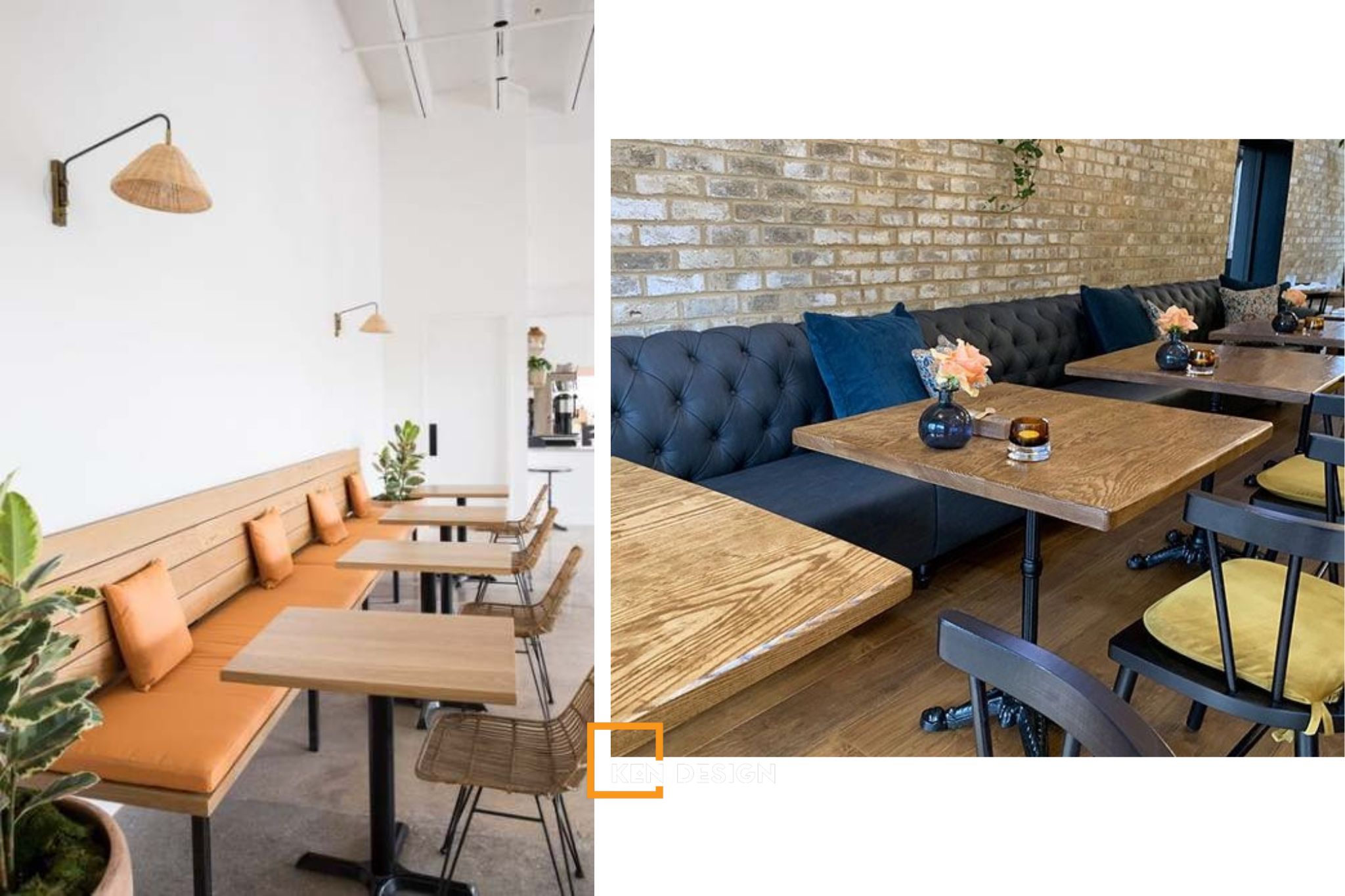 Sử dụng nội thất chân thanh mảnh